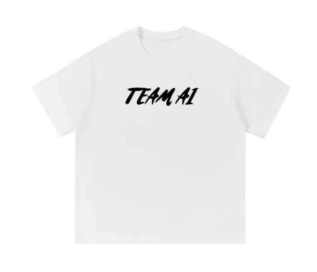 Team AI White Tee